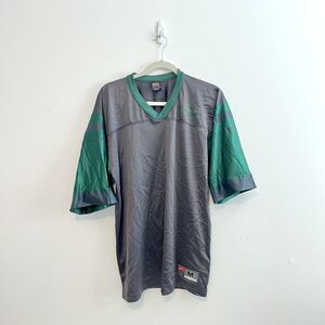 VTG Nike New York Jets Jersey NFL Players Blank Name Plate Grey Green Rare sz M